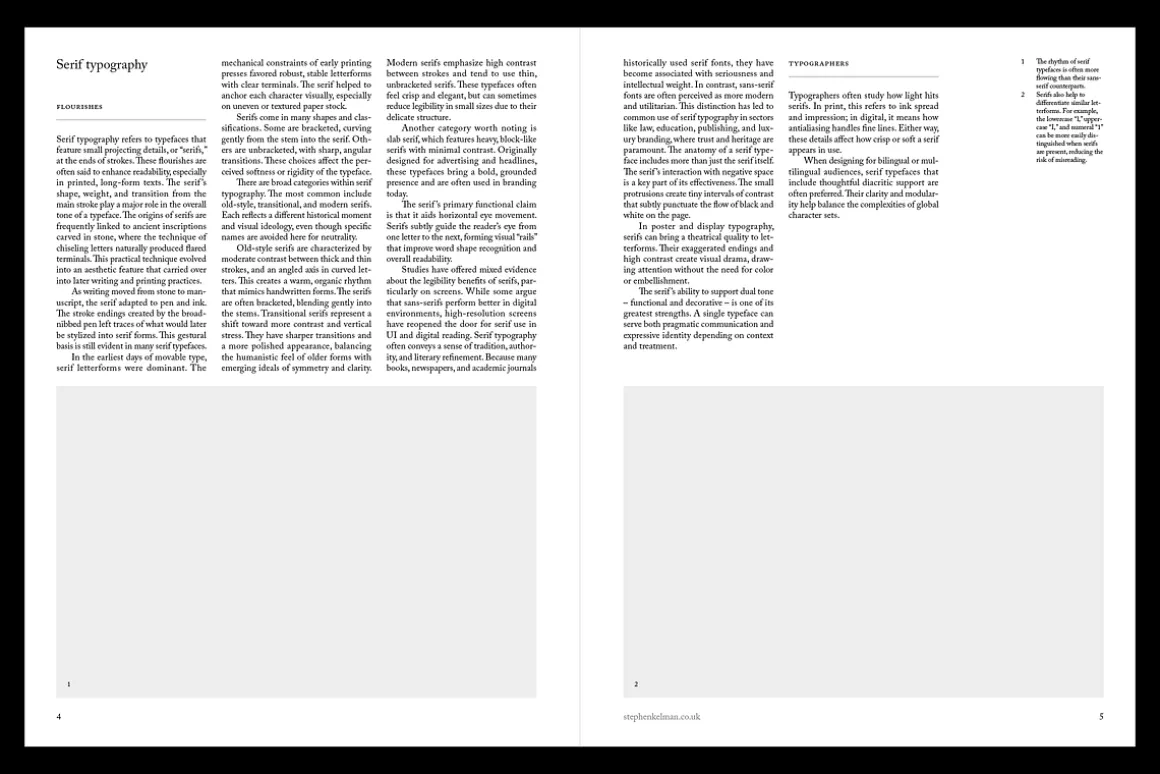 Serif US Letter Brochure Template