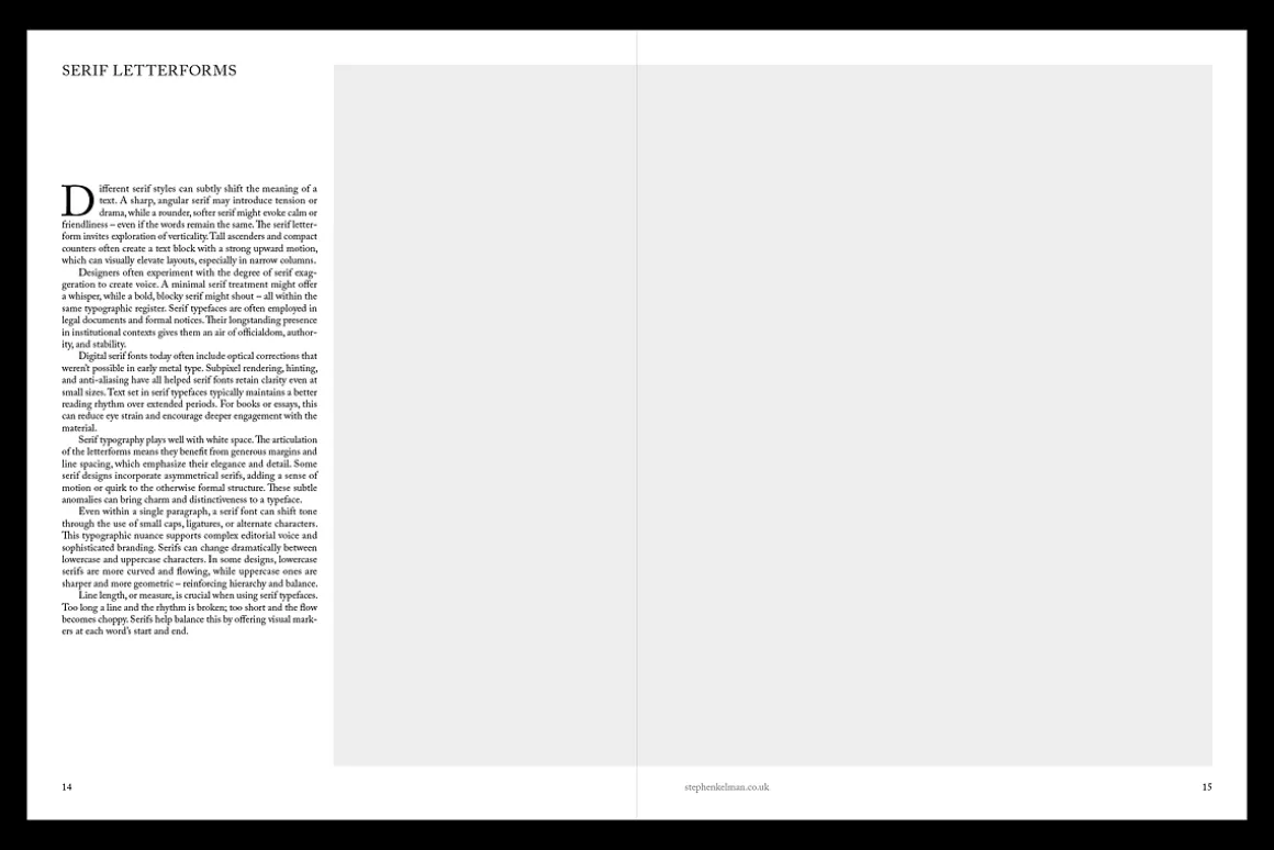 Serif US Letter Brochure Template
