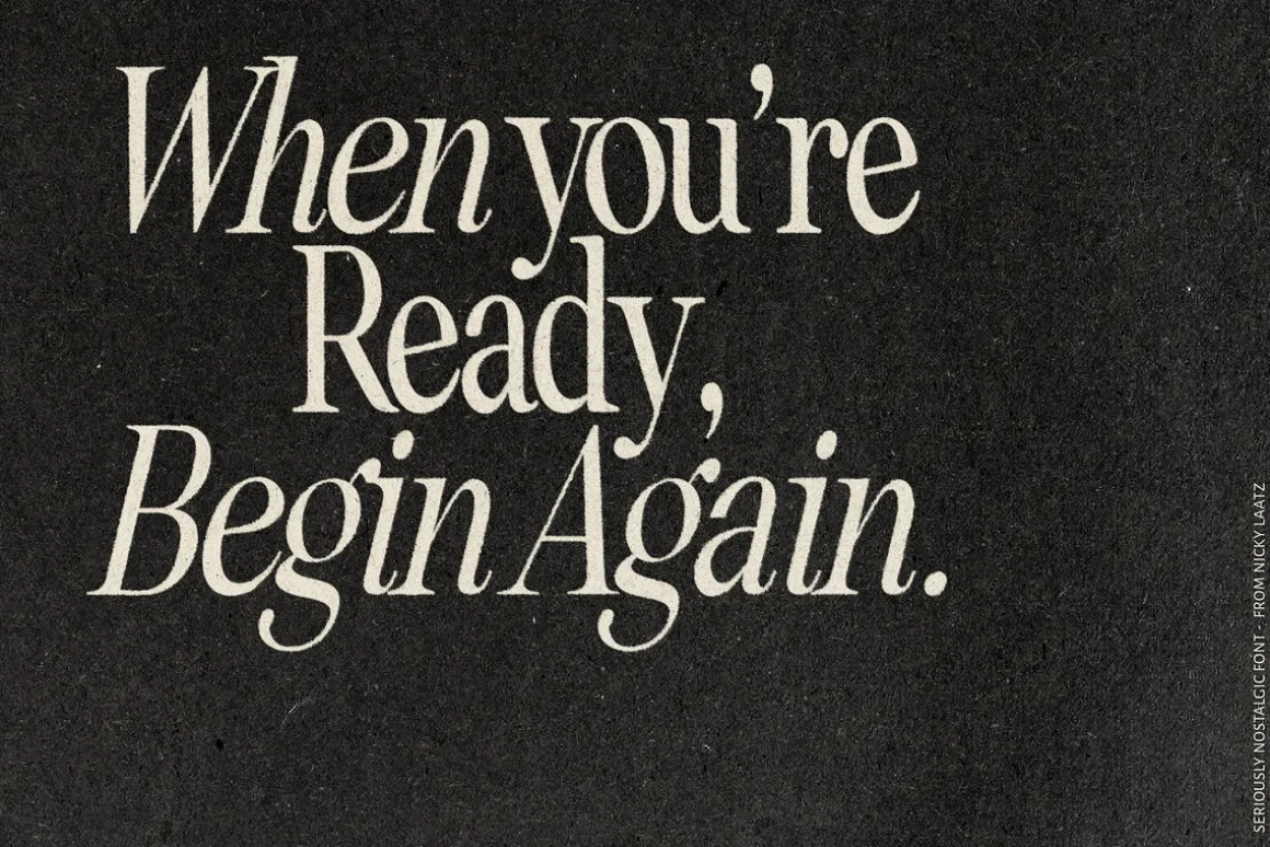 Seriously Nostalgic Serif