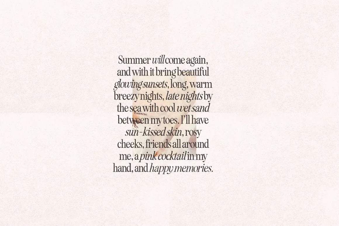 Seriously Nostalgic Serif