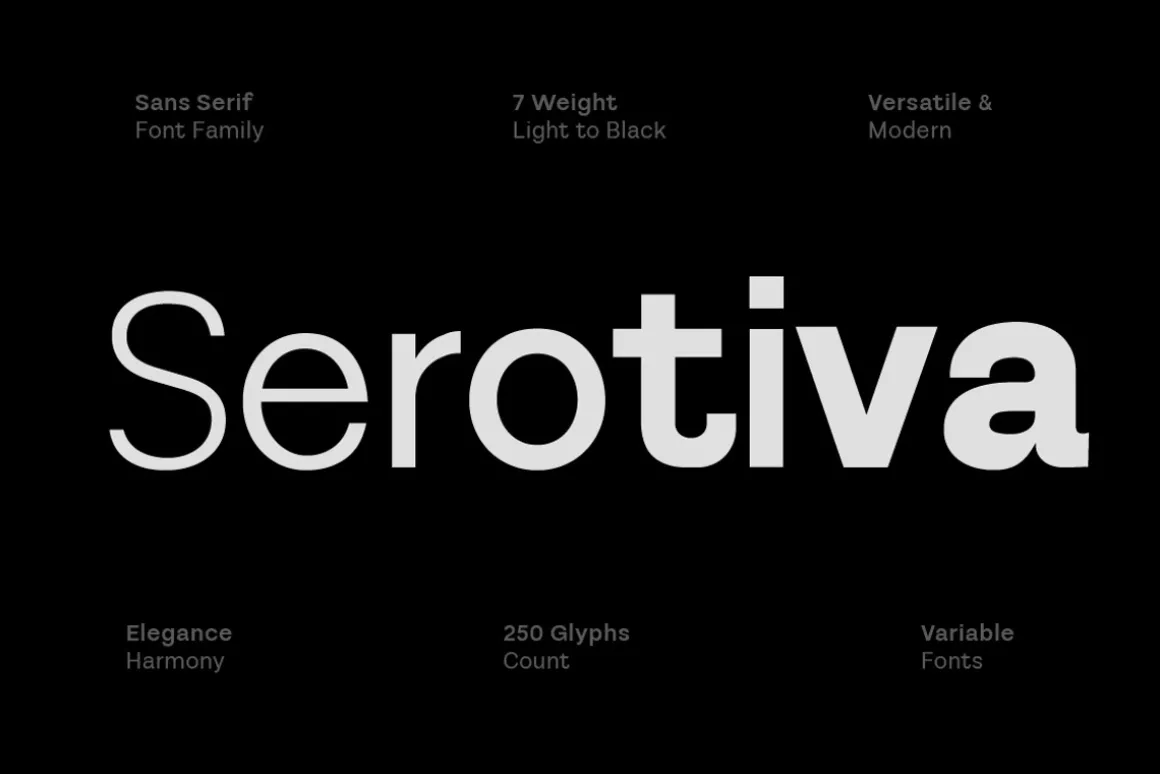 Serotiva Sans Serif