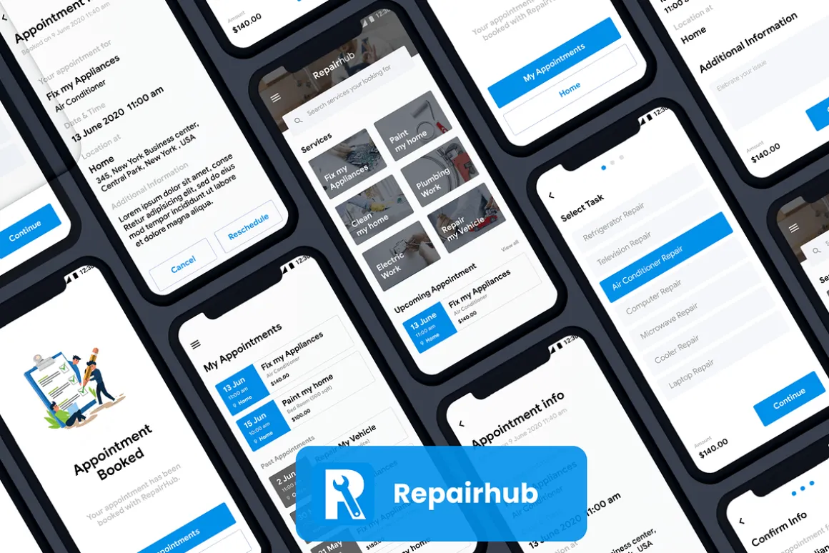 Service Provider App RepairHub