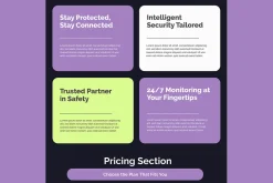 Services Business Landing Page