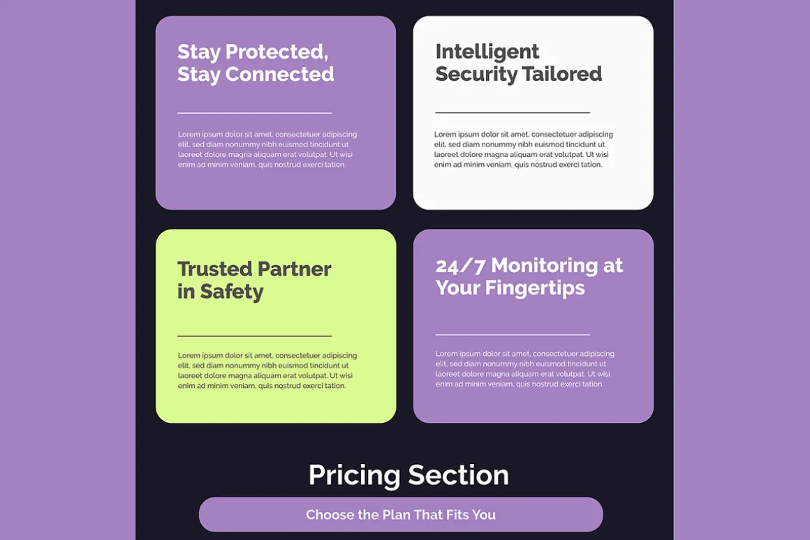 Services Business Landing Page