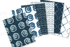 Shabori Inspired Tie Dye Digi Paper