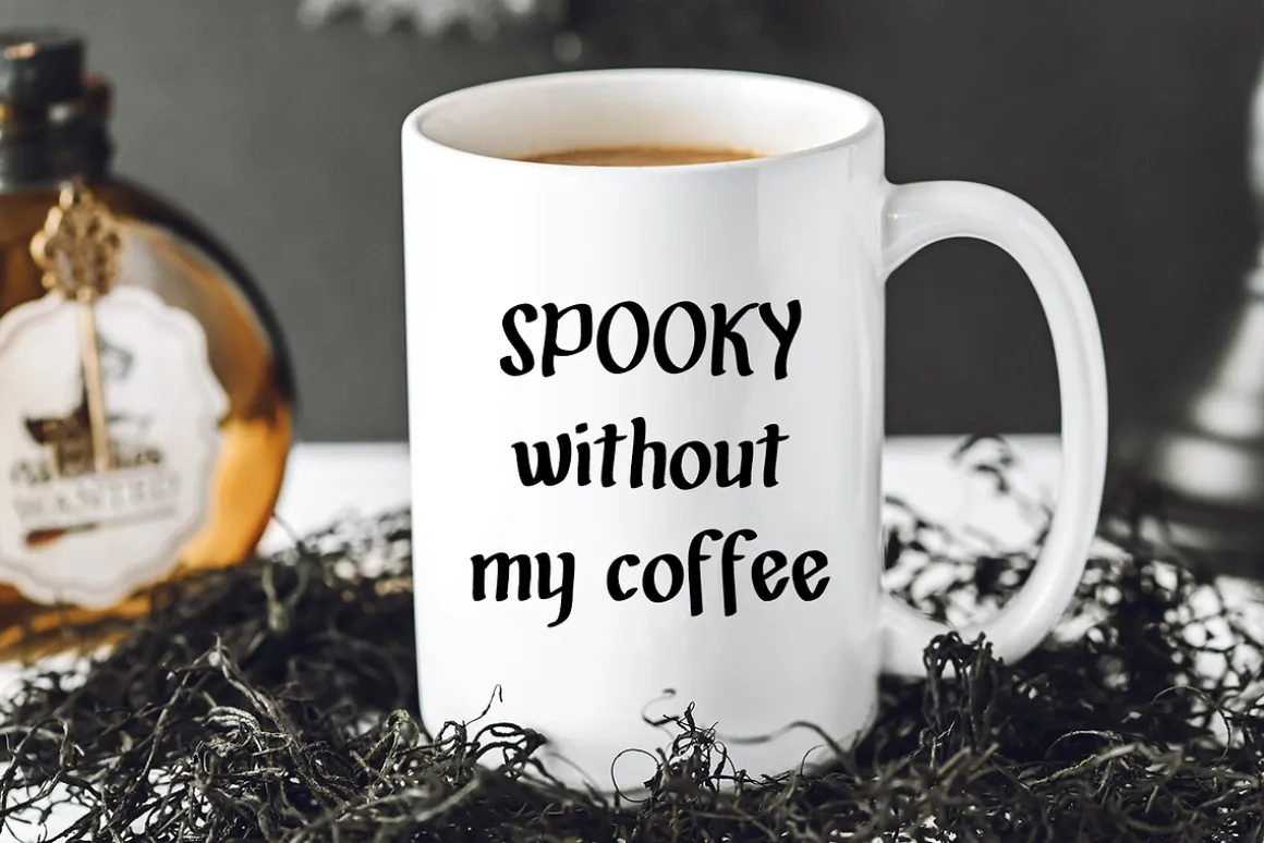 Shadowgrace - Spooky Display Font