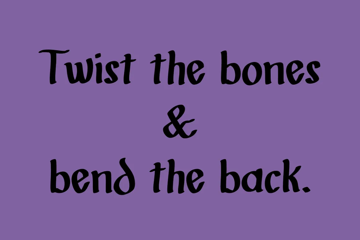 Shadowgrace - Spooky Display Font