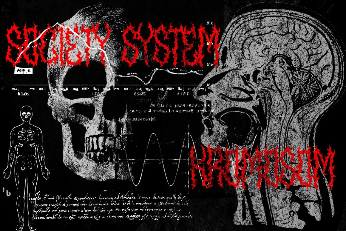 SHADOW MURDER – Trash Metal Font