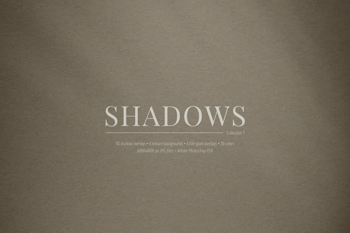50 Shadow Overlays vol. 01