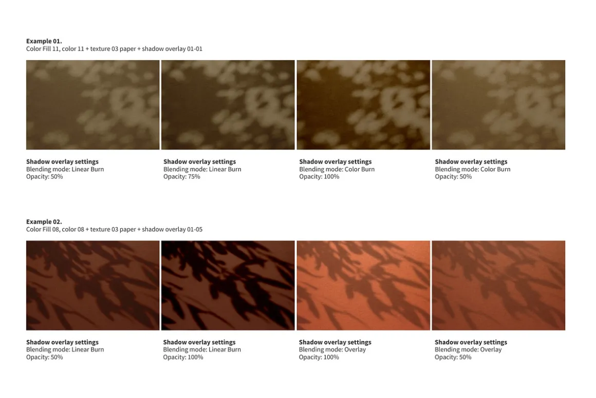 50 Shadow Overlays vol. 01