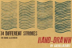 Shaky inks - brushes for Illustrator