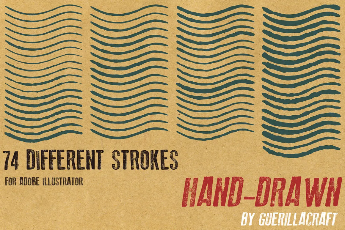 Shaky inks - brushes for Illustrator