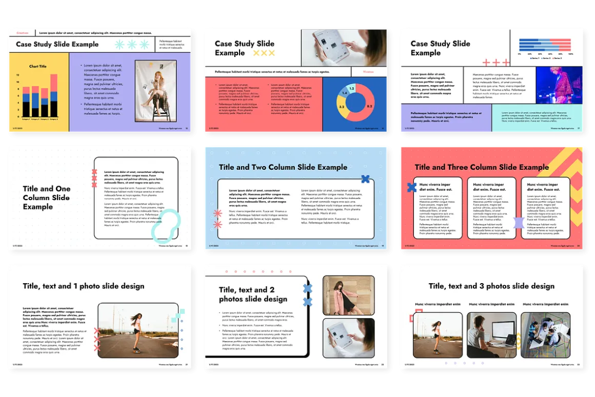 Shapely Google Slides Template