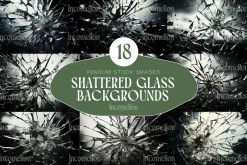 18 Shattered Glass Backgrounds