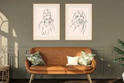 SHE - One line art women set