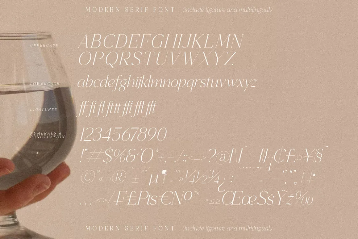 Shefian Modern Serif Font