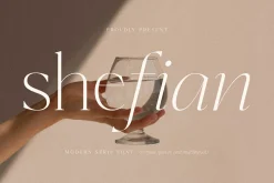 Shefian Modern Serif Font