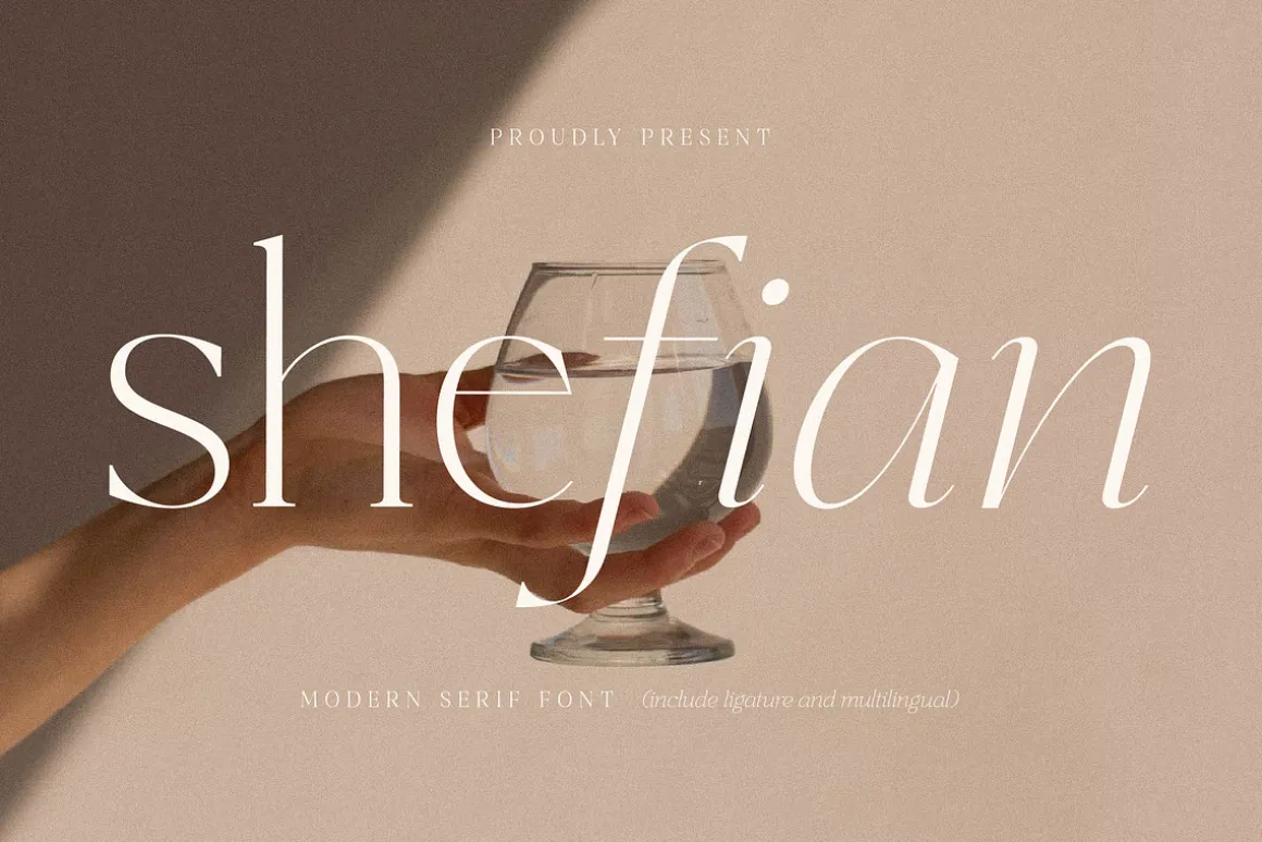 Shefian Modern Serif Font
