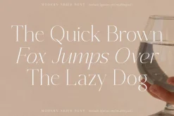 Shefian Modern Serif Font