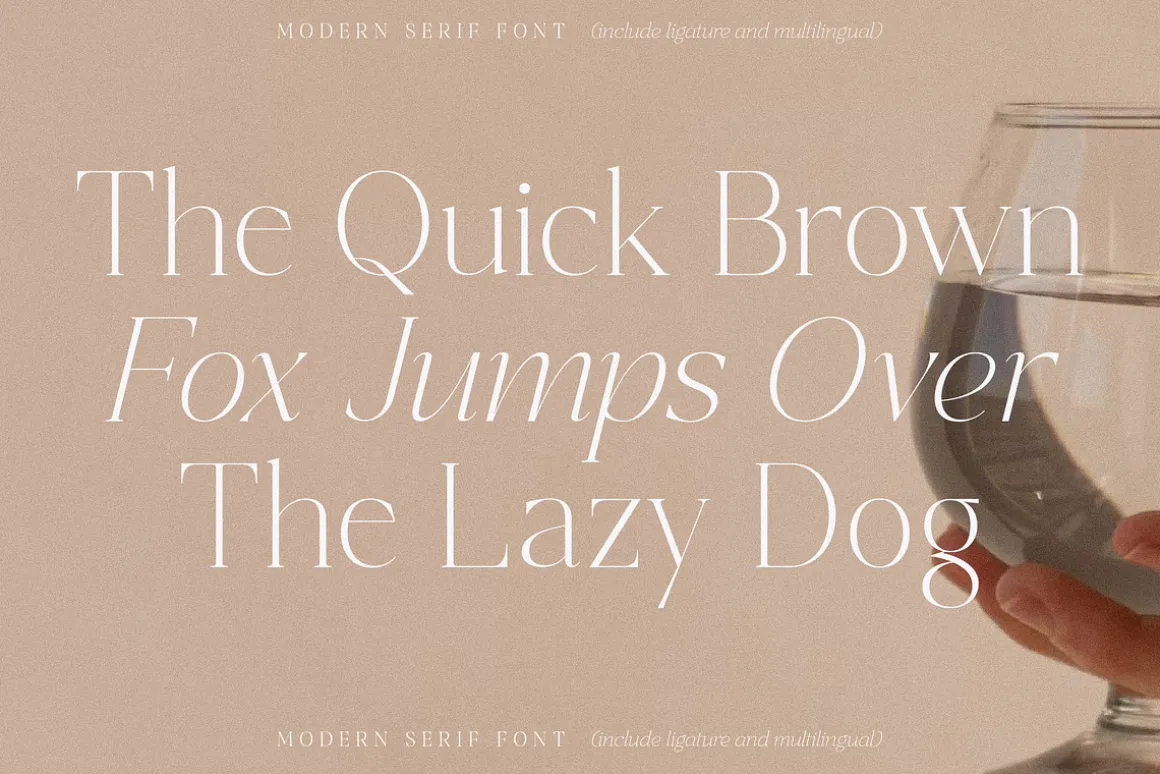 Shefian Modern Serif Font