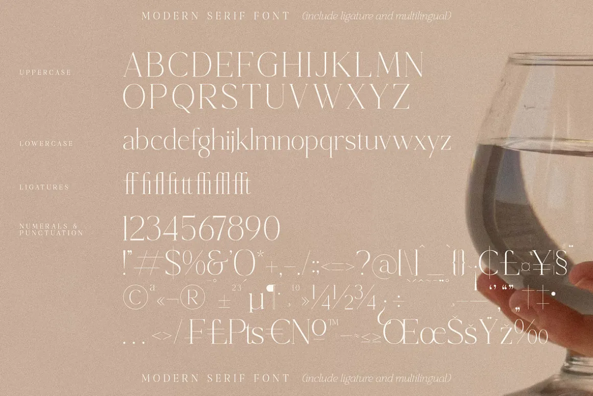 Shefian Modern Serif Font