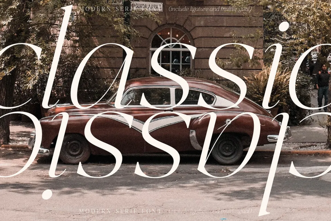 Shefian Modern Serif Font