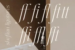 Shefian Modern Serif Font