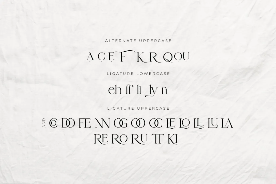 She Lost Her Mind | Font duo