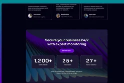 ShieldPro Figma IT Security Template