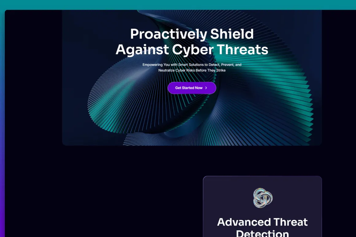ShieldPro Figma IT Security Template