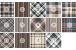 #35 Shirt Plaid Patterns EPS + JPG
