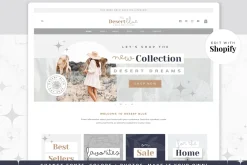 Shopify Theme | Desert Blue