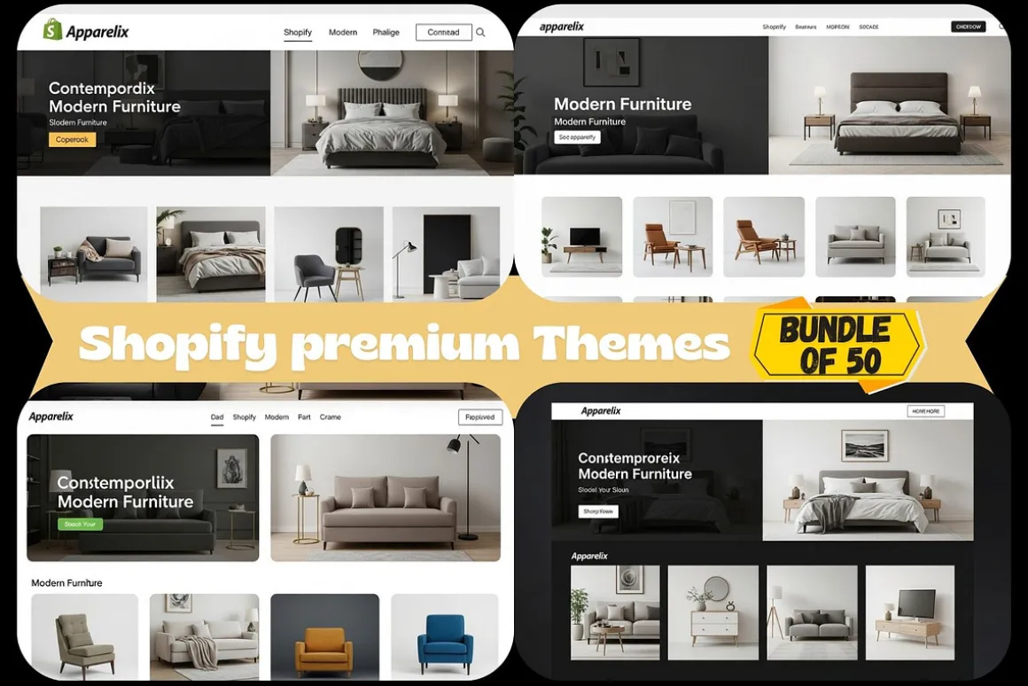 Shopify Premium 50 Themes