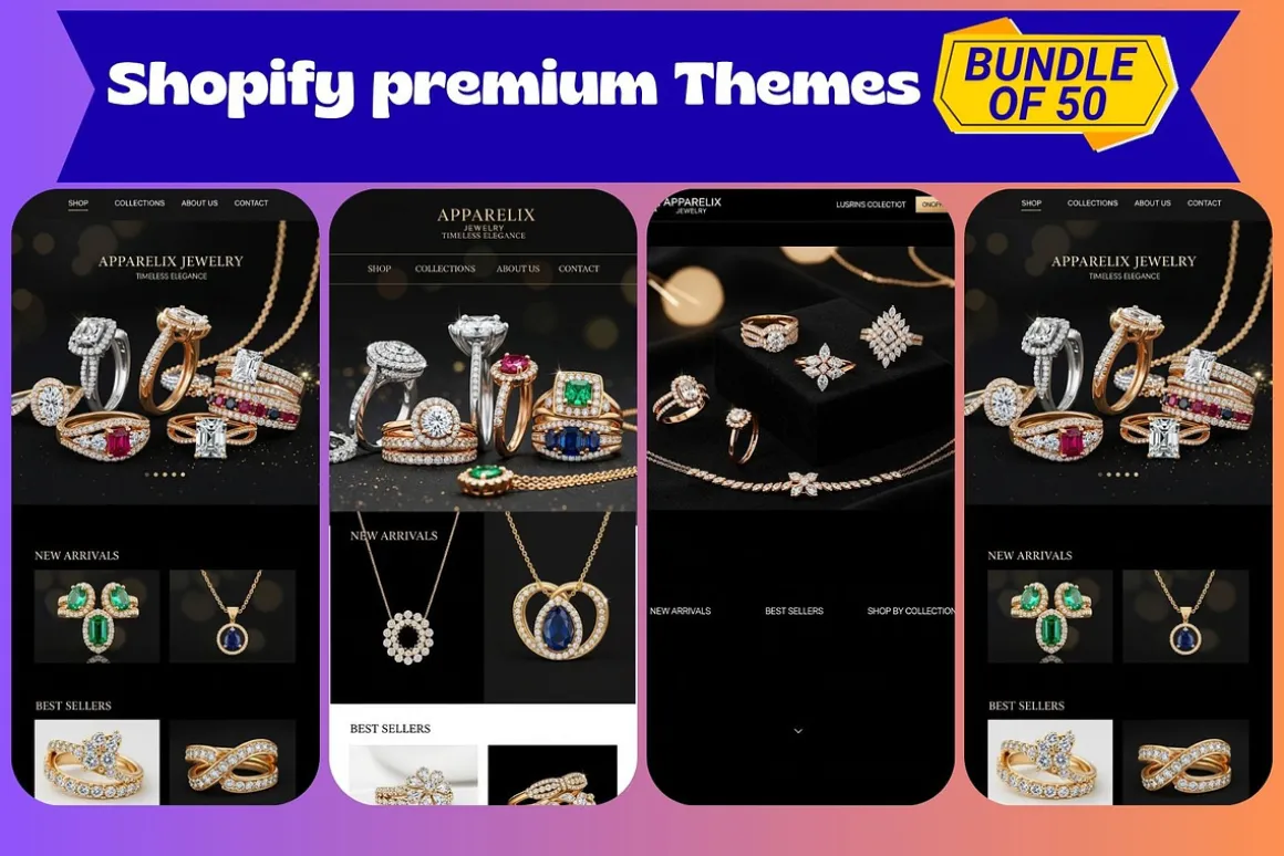 Shopify Premium 50 Themes