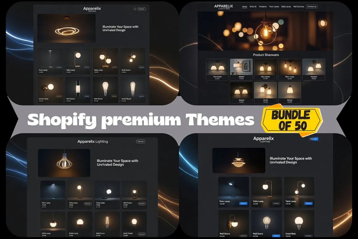 Shopify Premium 50 Themes