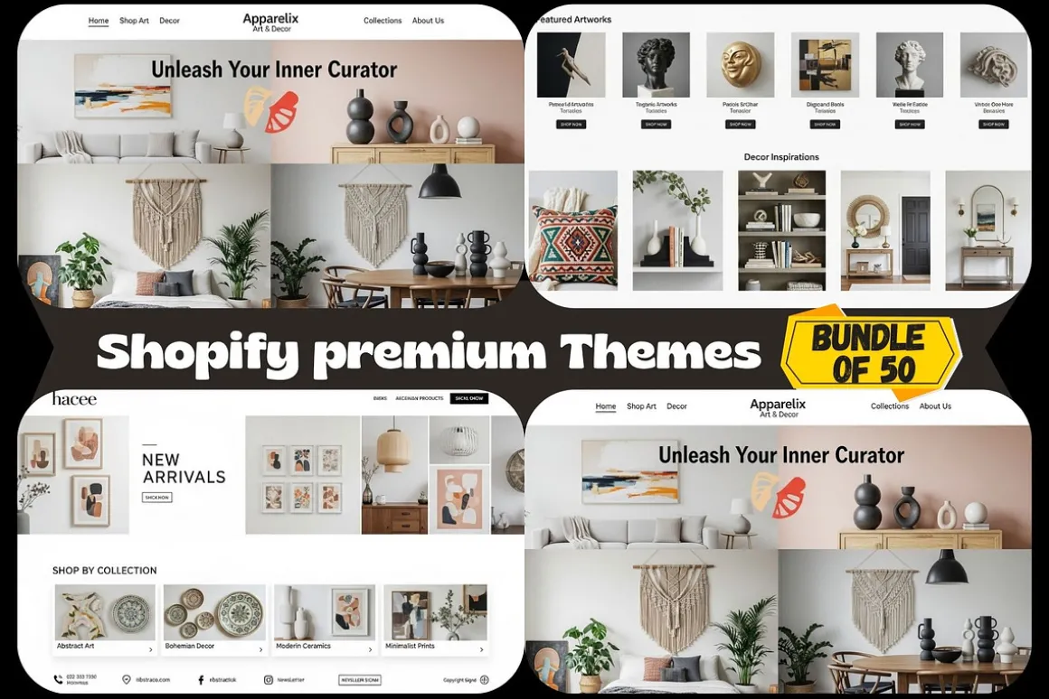 Shopify Premium 50 Themes
