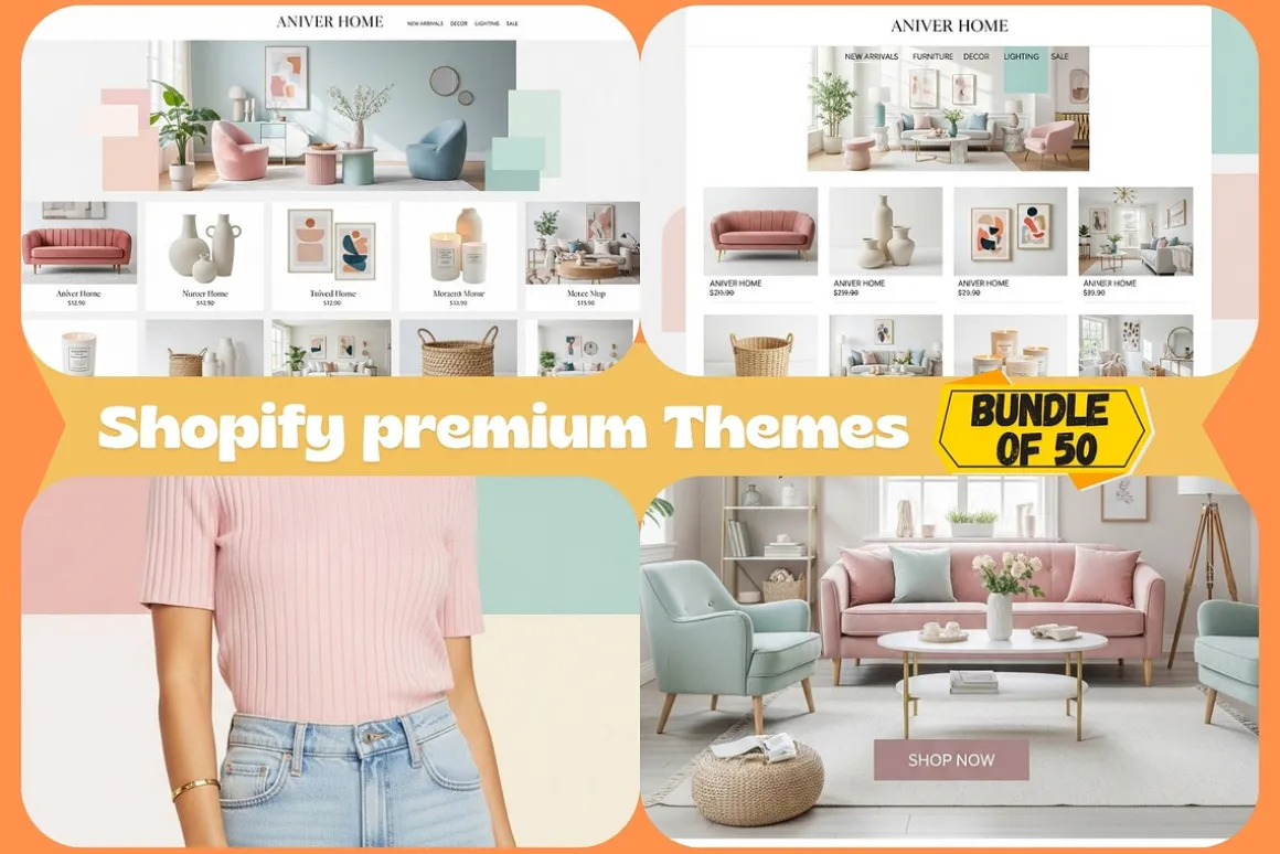 Shopify Premium 50 Themes