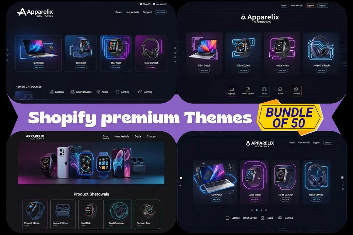 Shopify Premium 50 Themes