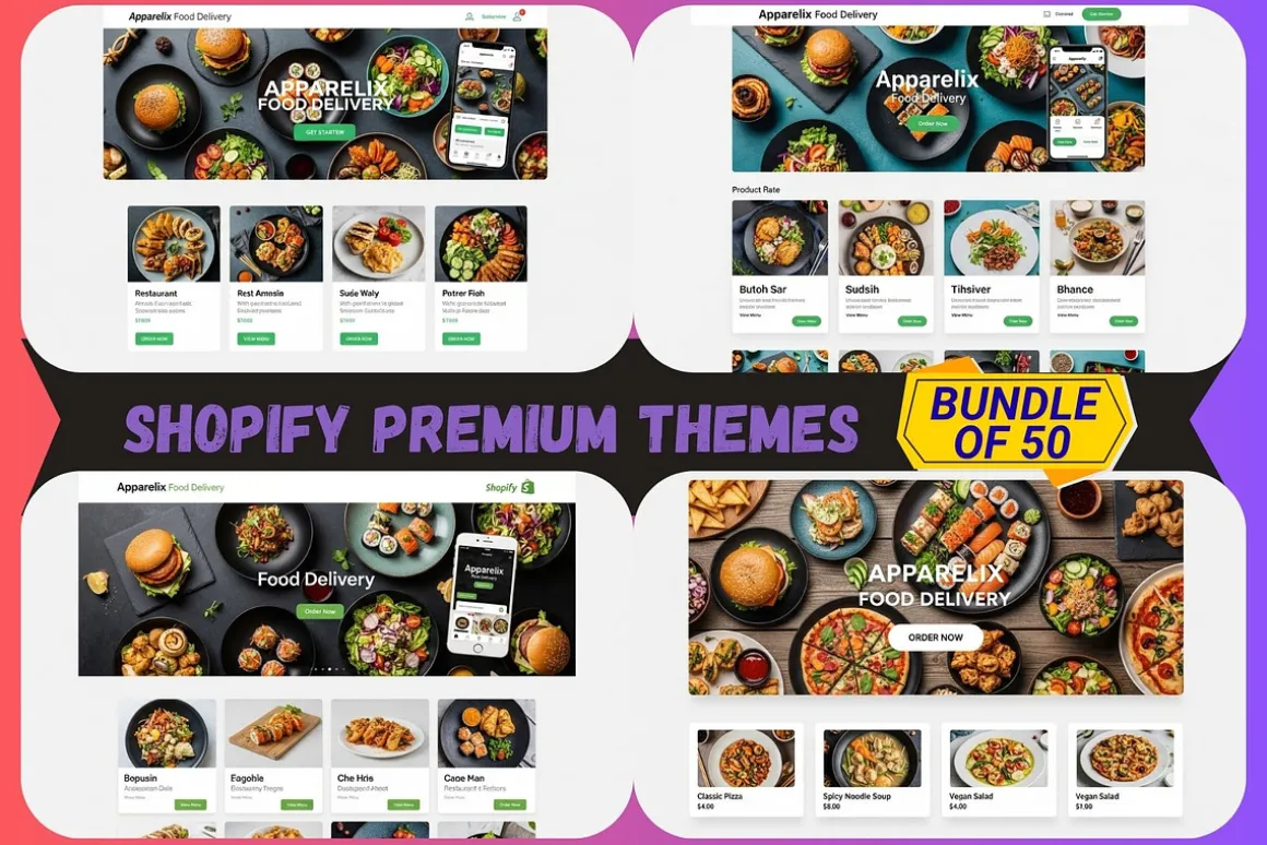 Shopify Premium 50 Themes