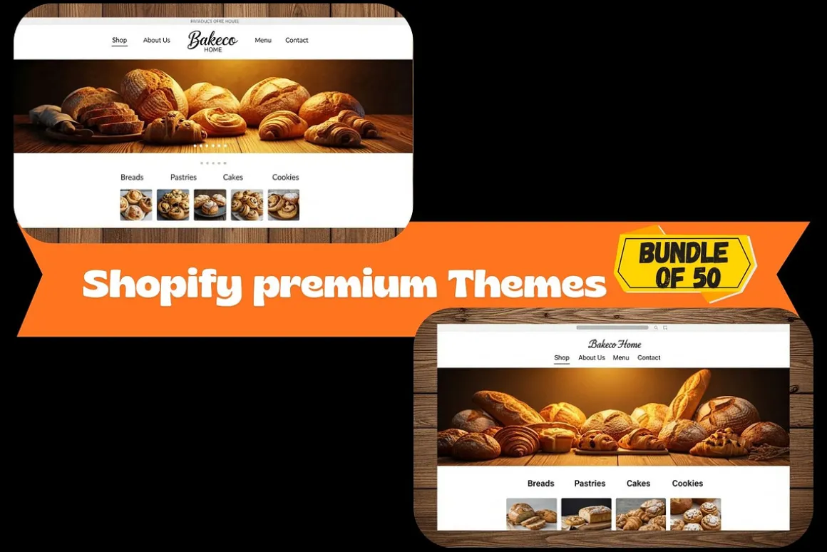 Shopify Premium 50 Themes