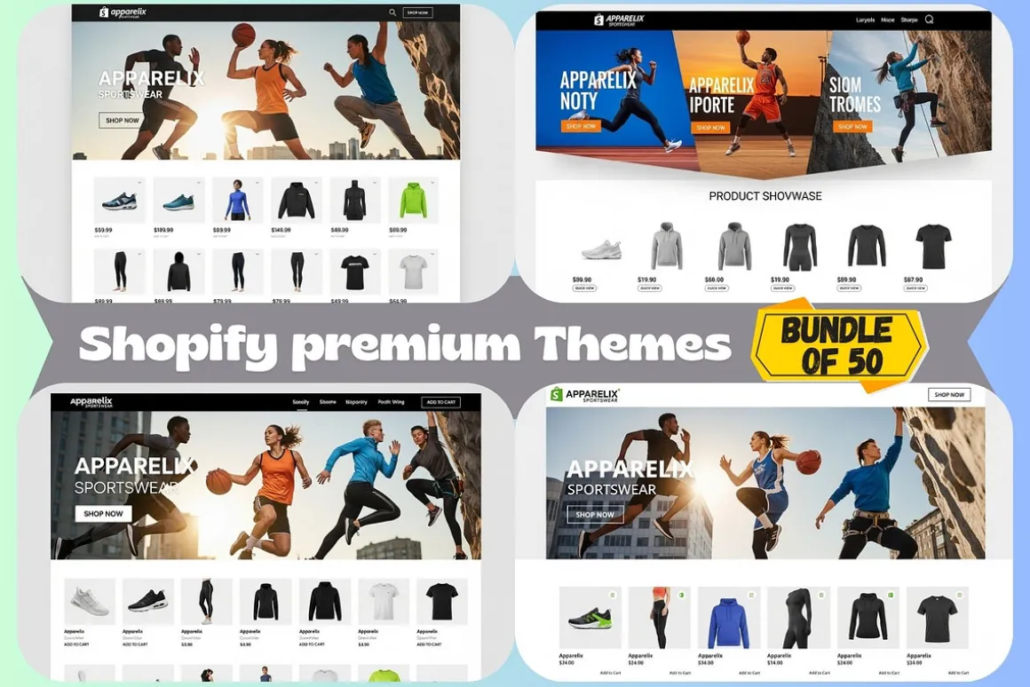 Shopify Premium 50 Themes