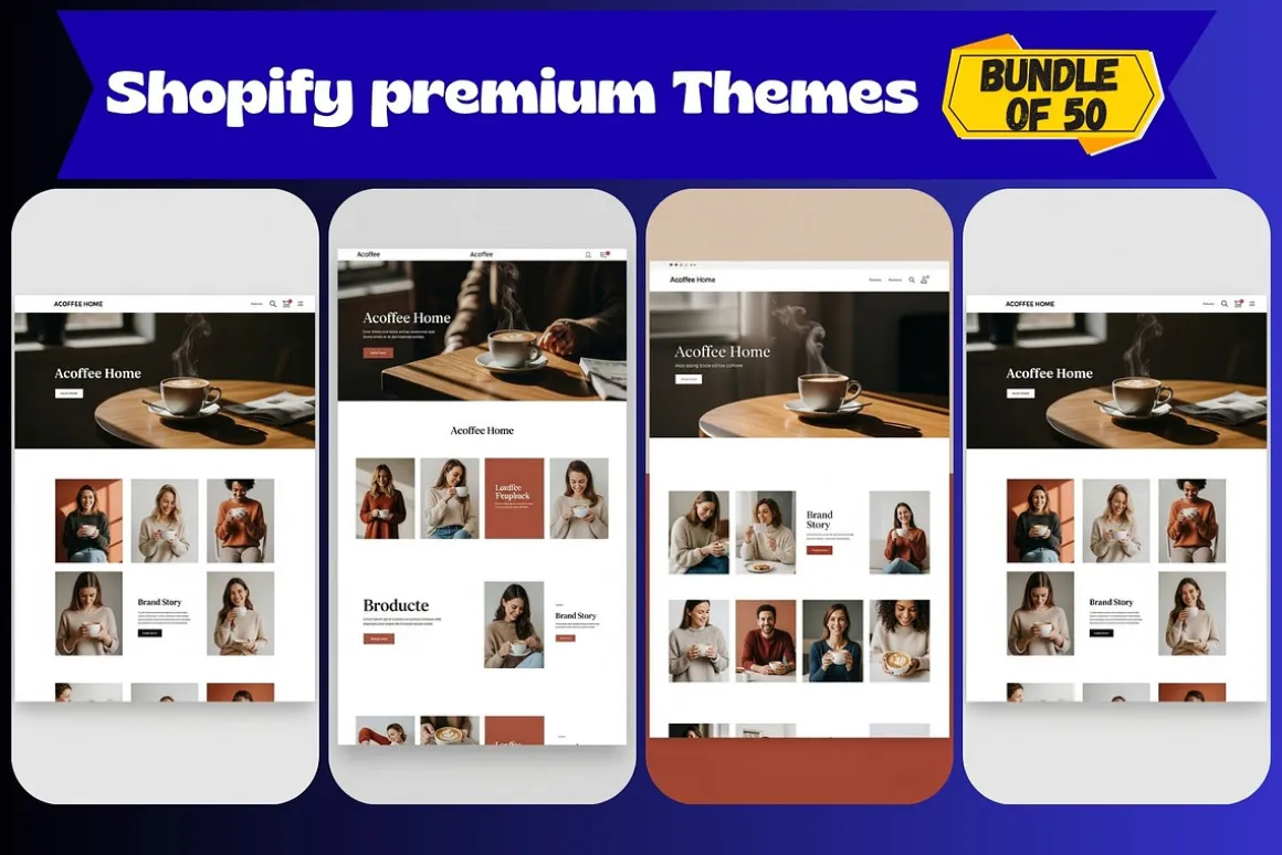 Shopify Premium 50 Themes