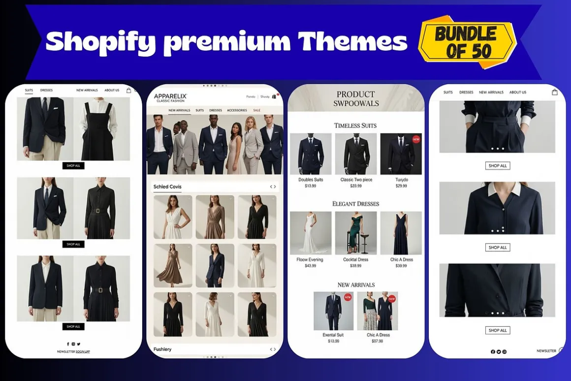 Shopify Premium 50 Themes