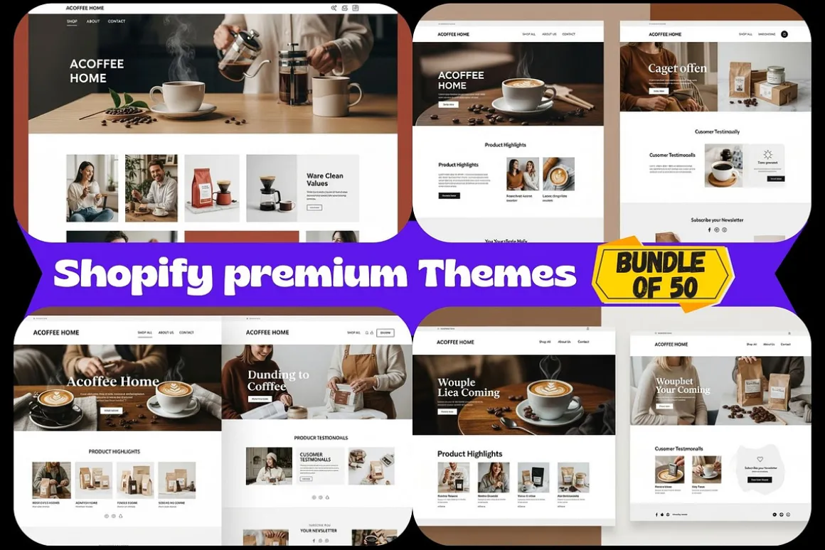 Shopify Premium 50 Themes