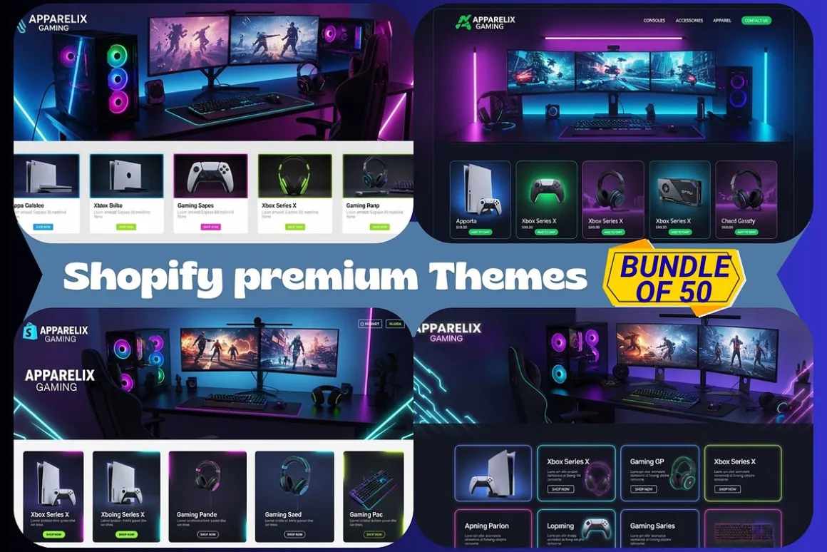 Shopify Premium 50 Themes