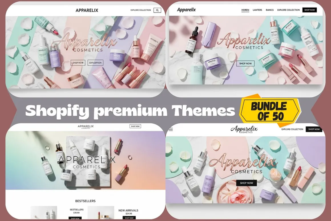 Shopify Premium 50 Themes