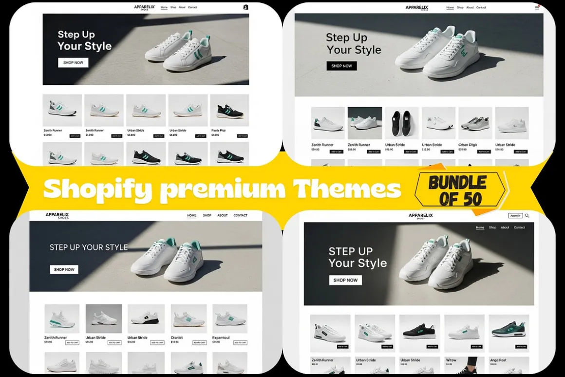 Shopify Premium 50 Themes