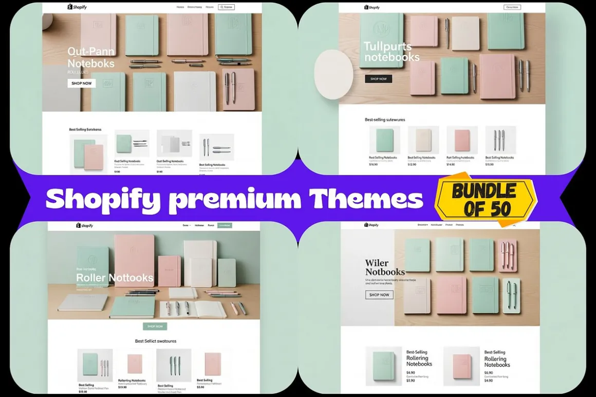 Shopify Premium 50 Themes