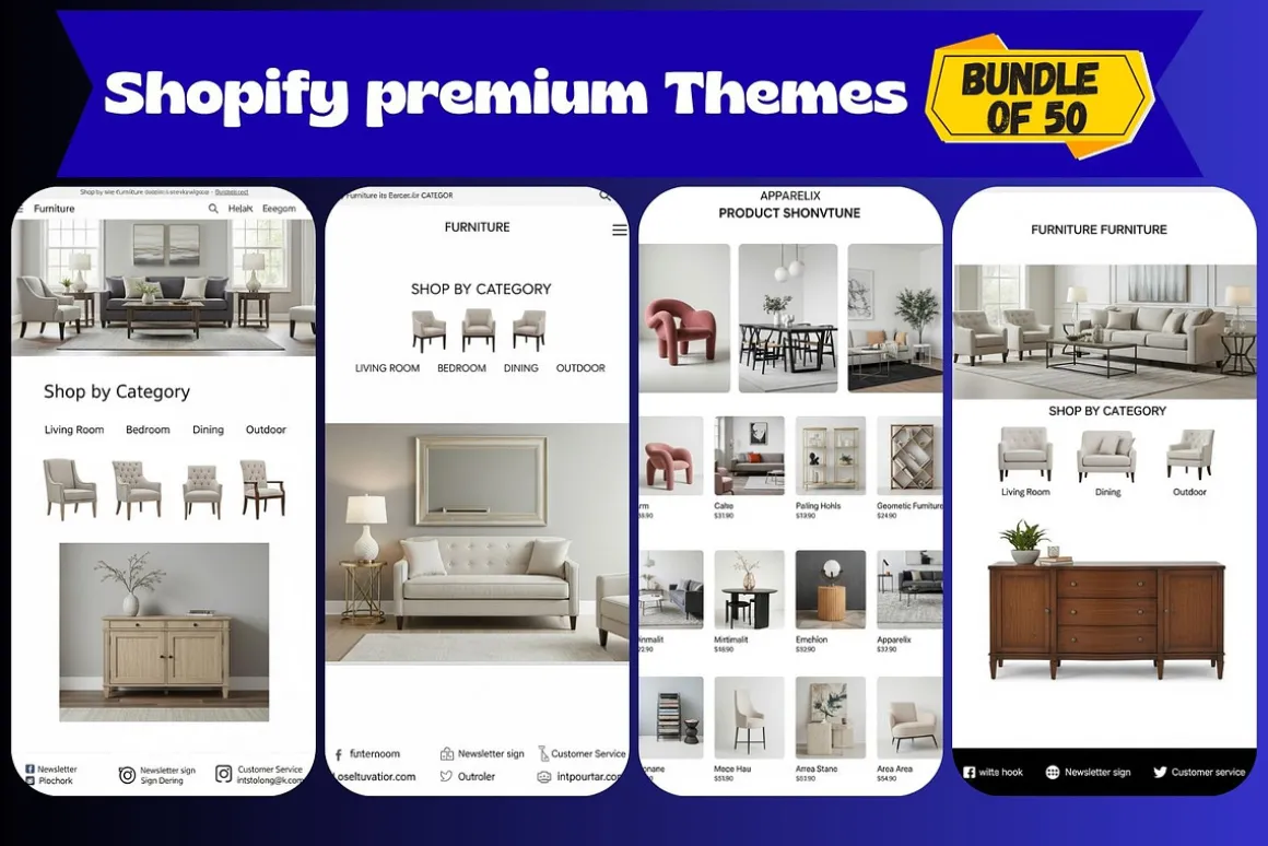 Shopify Premium 50 Themes