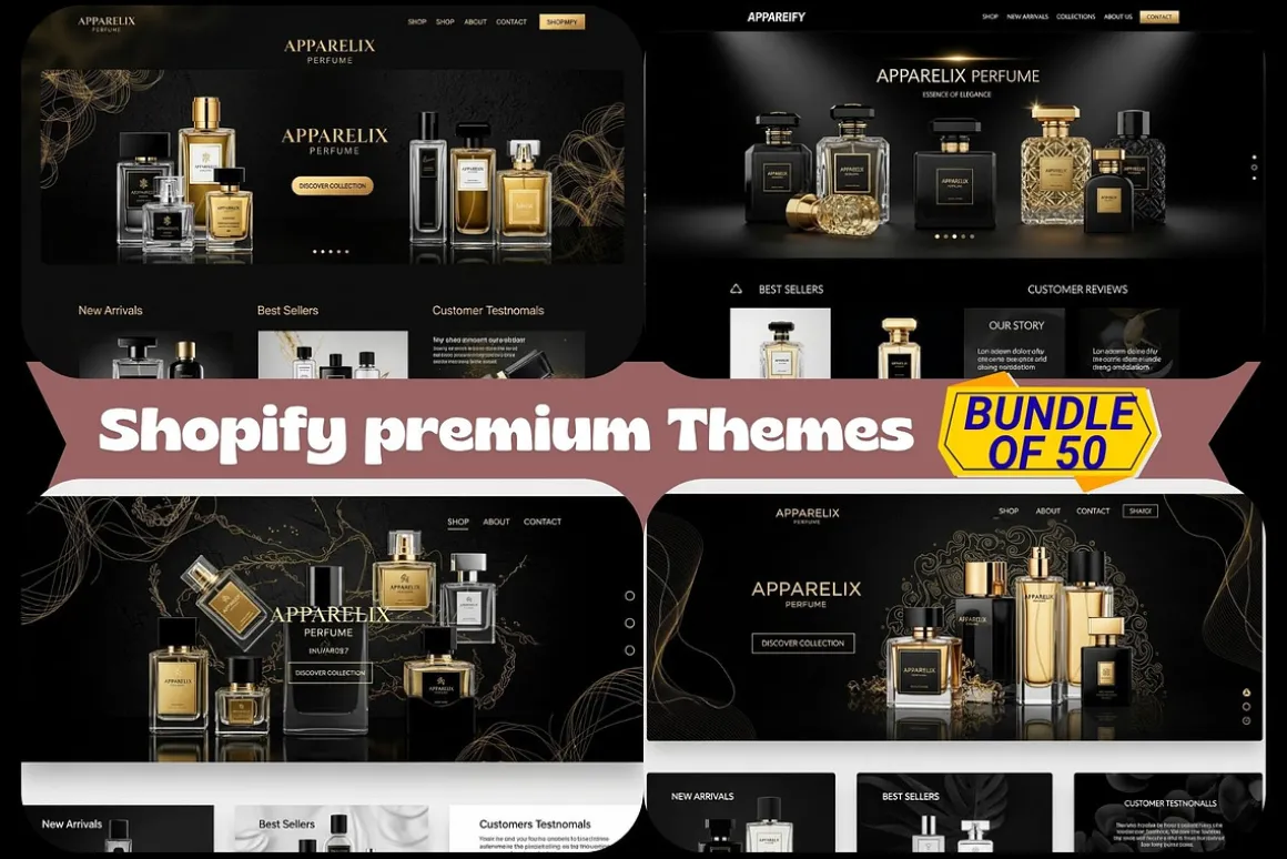 Shopify Premium 50 Themes
